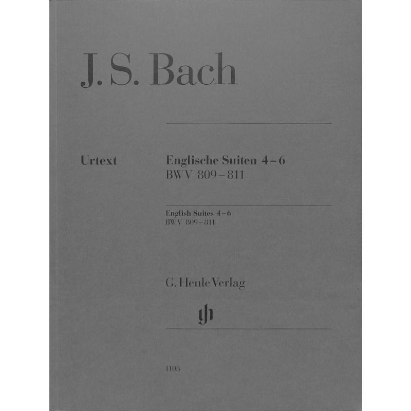 Englische Suiten 4-6 BWV 809-811